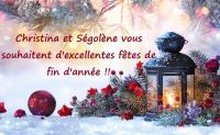 Nous restons présentes pendant les fêtes!