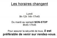 Nous adaptons nos horaires pour rester présentes pendant le couvre feu!